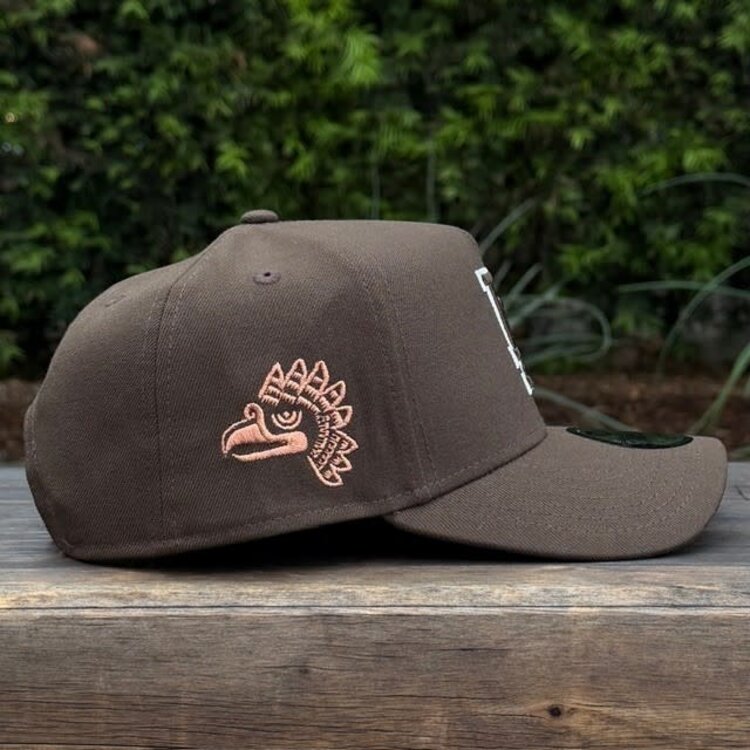 New Era LA Dodgers Brown Brown-White Aztec Eagle SP 940 a-frame
