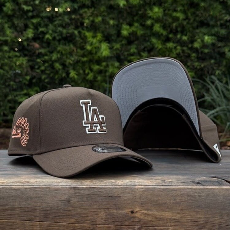 New Era LA Dodgers Brown Brown-White Aztec Eagle SP 940 a-frame