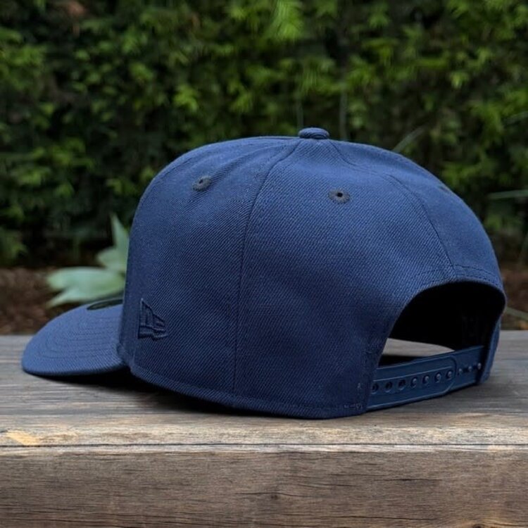 New Era LA Navy White Outline 50th Stadium Indigo UV 940 a-frame