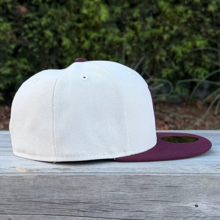 New Era LA Dodgers Stone/Maroon Gray UV