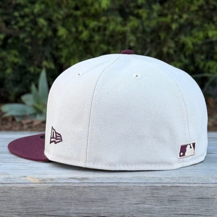 New Era LA Dodgers Stone/Maroon Gray UV