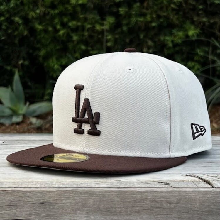 New Era LA Dodgers Stone/Dark Brown Gray UV