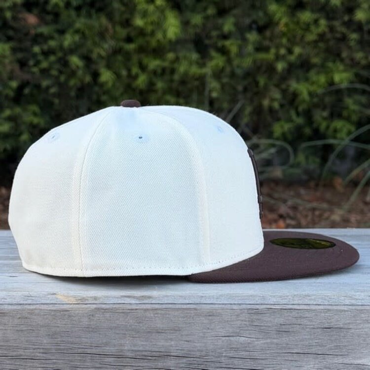 New Era LA Dodgers Ivory/Dark Brown Gray UV
