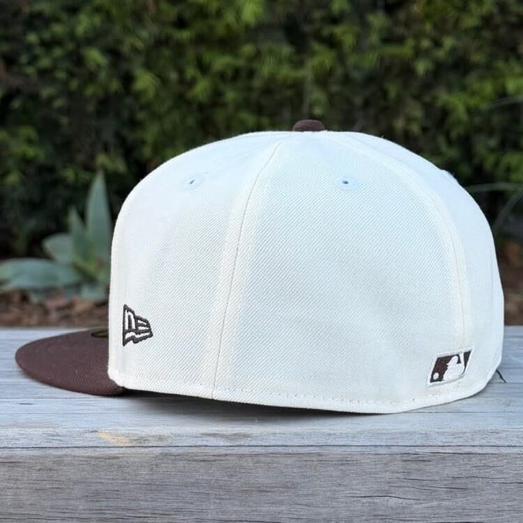 New Era LA Dodgers Ivory/Dark Brown Gray UV
