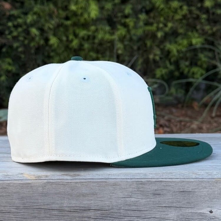 New Era LA Dodgers Ivory/Dark Green Gray UV