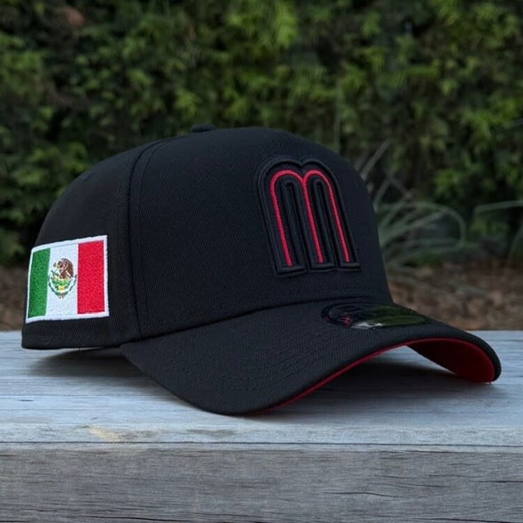 New Era Mexico Black Red 940 A-Frame