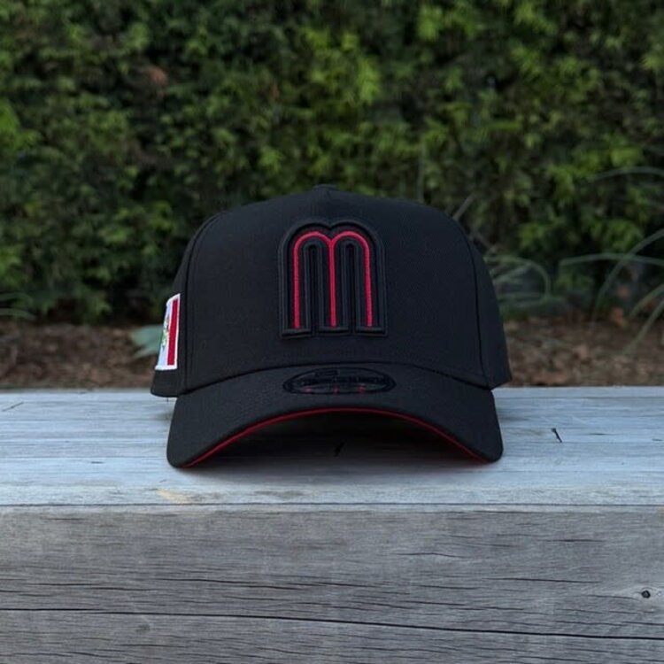 New Era Mexico Black Red 940 A-Frame