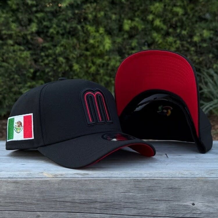New Era Mexico Black Red 940 A-Frame