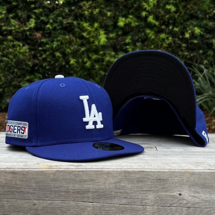 New Era LA Dodgers Royal 2025 World Series Champs Players TPU SP