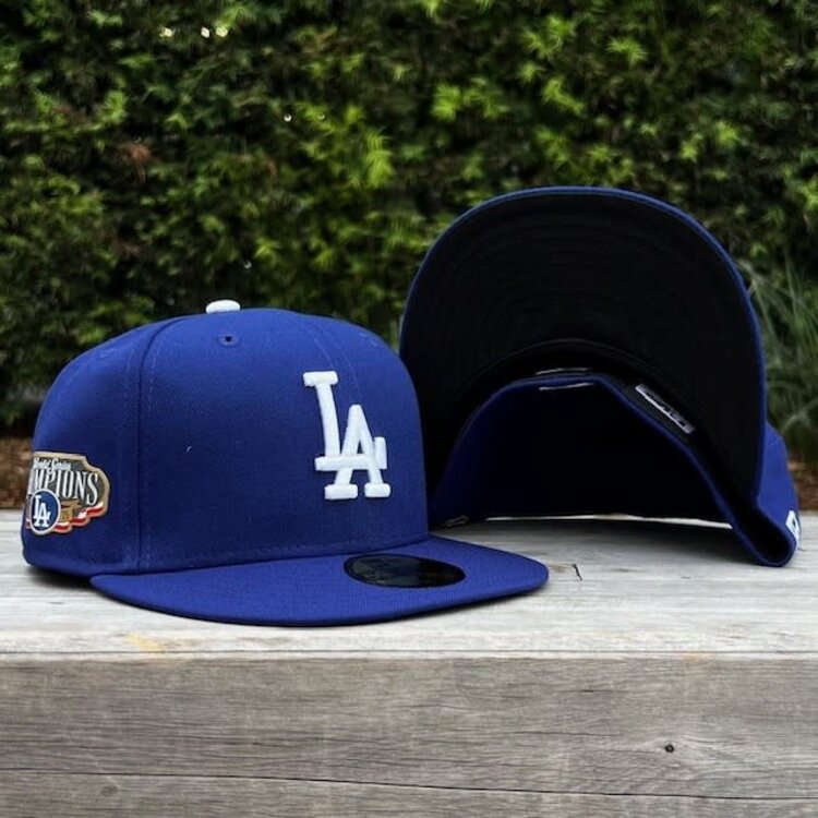 New Era LA Dodgers Royal 2025 World Series Champs Locker Room TPU SP