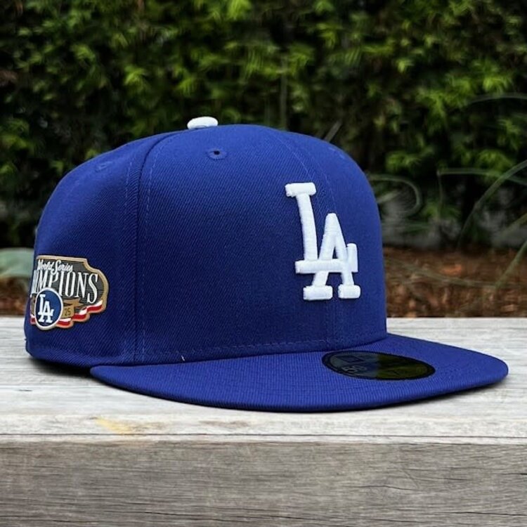 New Era LA Dodgers Royal 2025 World Series Champs Locker Room TPU SP
