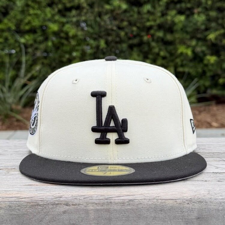 New Era LA Ivory/Black Back to Back World Series Champs Circle