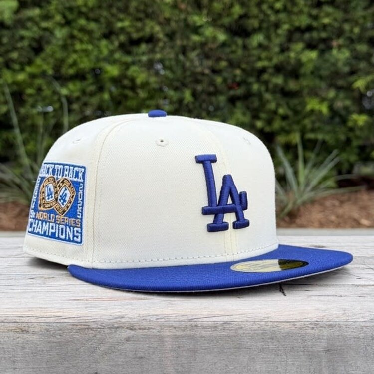 New Era LA Ivory/Royal Back to Back World Series Champs Rings