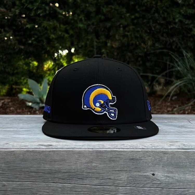 New Era LA Rams Helmet Black Team SP