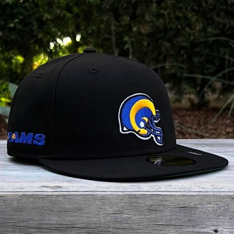 New Era LA Rams Helmet Black Team SP