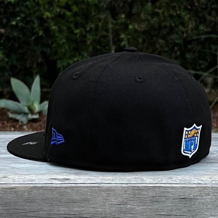 New Era LA Rams Script Black Team Super Bowl LVI Champs