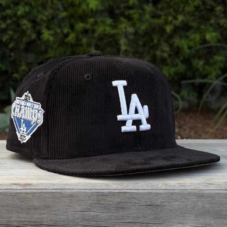 New Era LA BW Corduroy Back to Back World Series Champs Diamond