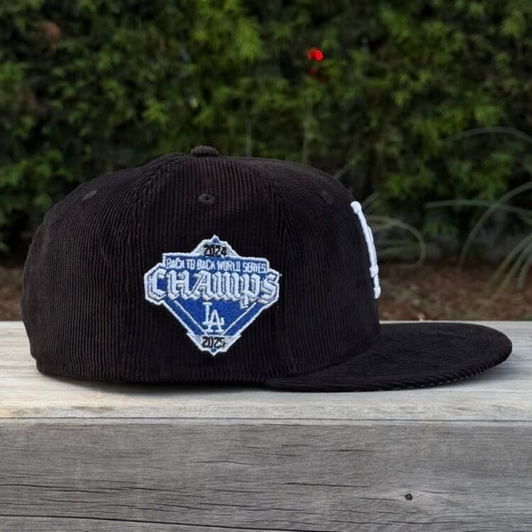 New Era LA BW Corduroy Back to Back World Series Champs Diamond