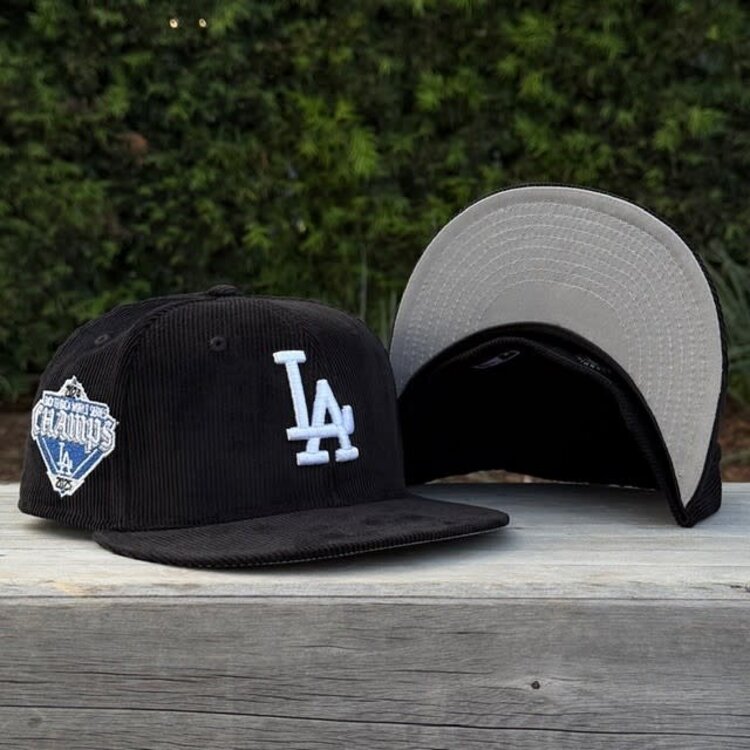 New Era LA BW Corduroy Back to Back World Series Champs Diamond