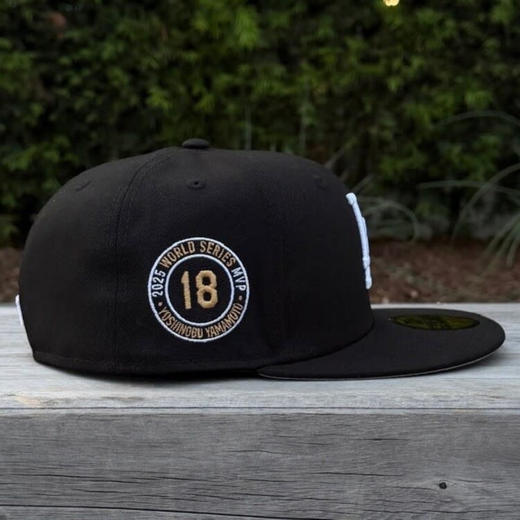 New Era LA Dodgers Black White 2025 Yamamoto MVP
