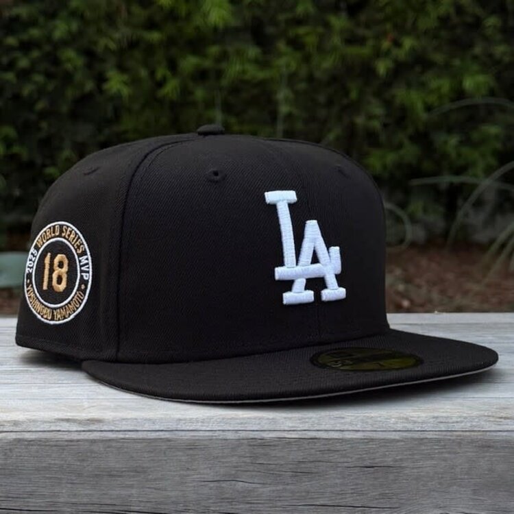 New Era LA Dodgers Black White 2025 Yamamoto MVP
