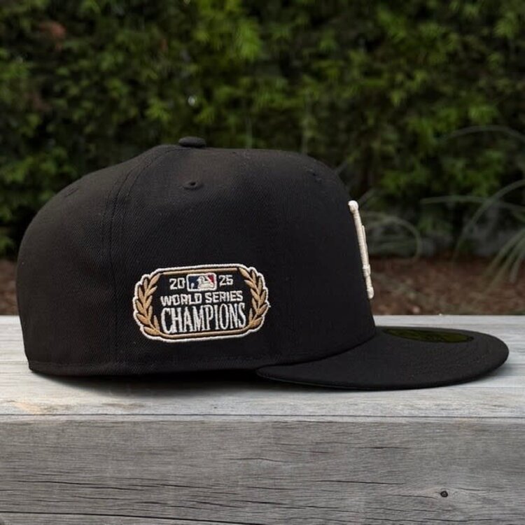 New Era LA Black Ivory 2025 World Series Champs Laurel SP