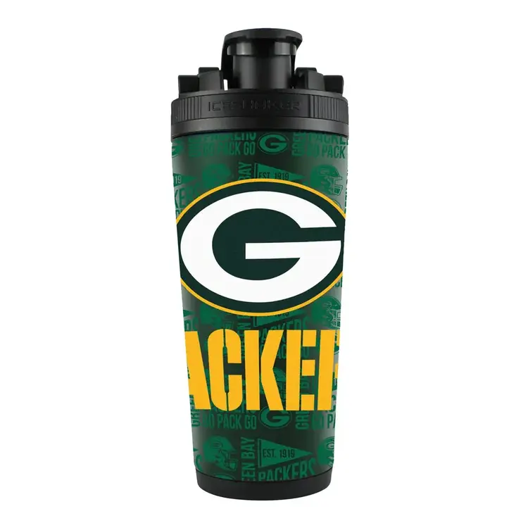 Wincraft 4D Stainless Steel Ice Shaker Tumbler 26 oz Team Color - Packers