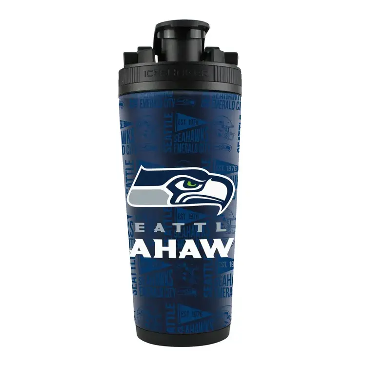 Wincraft 4D Stainless Steel Ice Shaker Tumbler 26 oz Team Color - Seahawks