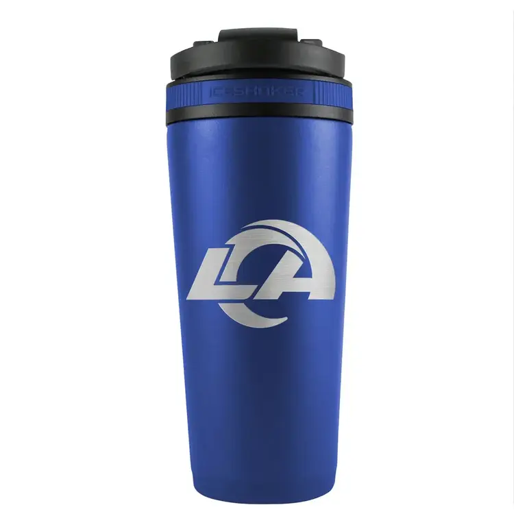 Wincraft Stainless Steel Ice Shaker Tumbler 26 oz - LA Rams