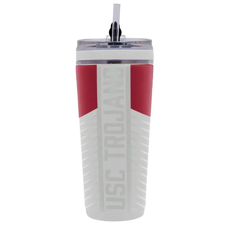 Wincraft 4D Stainless Steel Flex Ice Shaker Tumbler 26 oz Team Color - USC Trojans