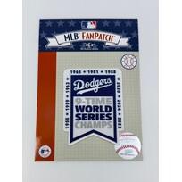 Emblem Source 9-Time World Series Champs LA Dodgers Collector Patch