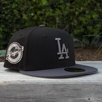 New Era LA Black/Graphite Back to Back WS Champs Circle