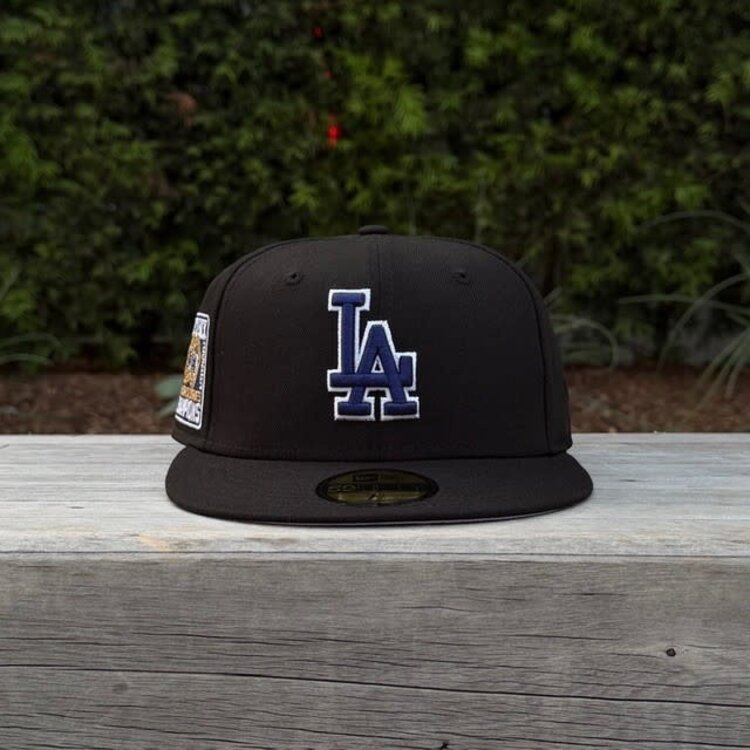 New Era LA Black RW Back to Back WS Champs Rings Trophy