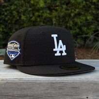 New Era LA BW Metallic 2025 World Series Champs Side Patch SP