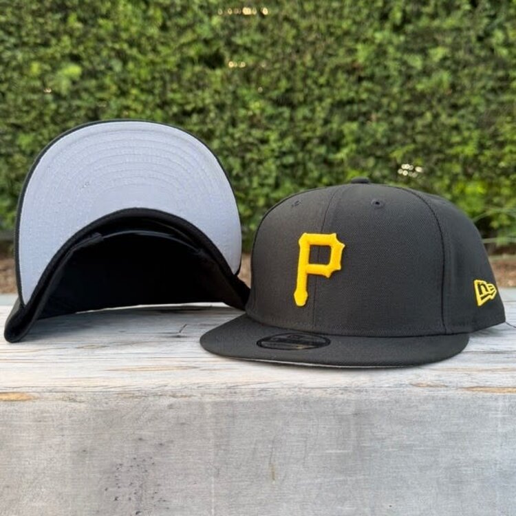 New Era Pittsburgh Pirates Black Team Snapback 950