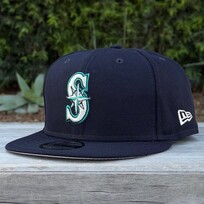 New Era Mariners Navy Team Snapback 950