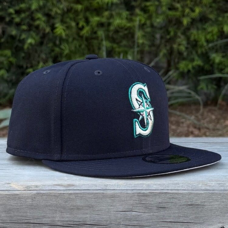 New Era Mariners Navy Team Snapback 950