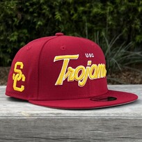 New Era USC Trojans Script Youth 950 Snapback