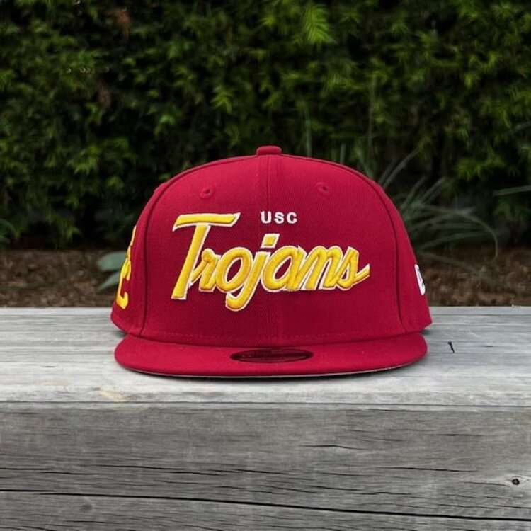 New Era USC Trojans Script Youth 950 Snapback