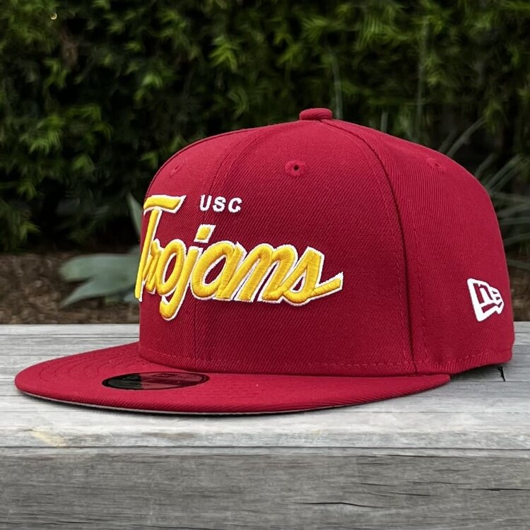 New Era USC Trojans Script Youth 950 Snapback