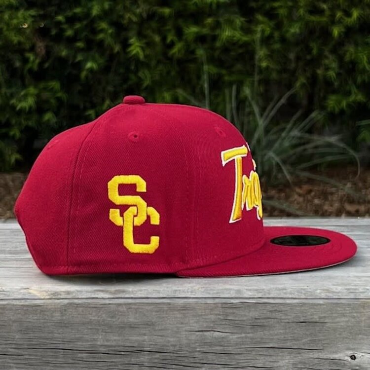 New Era USC Trojans Script Youth 950 Snapback