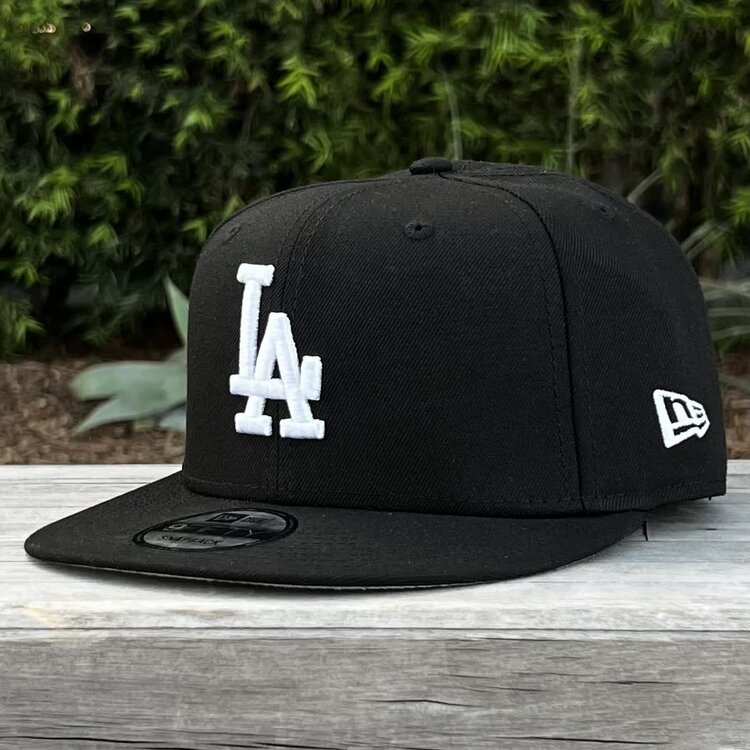 New Era LA Dodgers Black White 2025 WS Champs Side Patch 950 Snapback