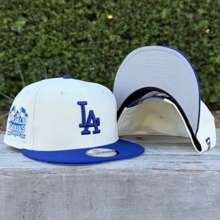 New Era LA Dodgers Ivory/Royal 2025 WS Champs Flags 950 Snapback