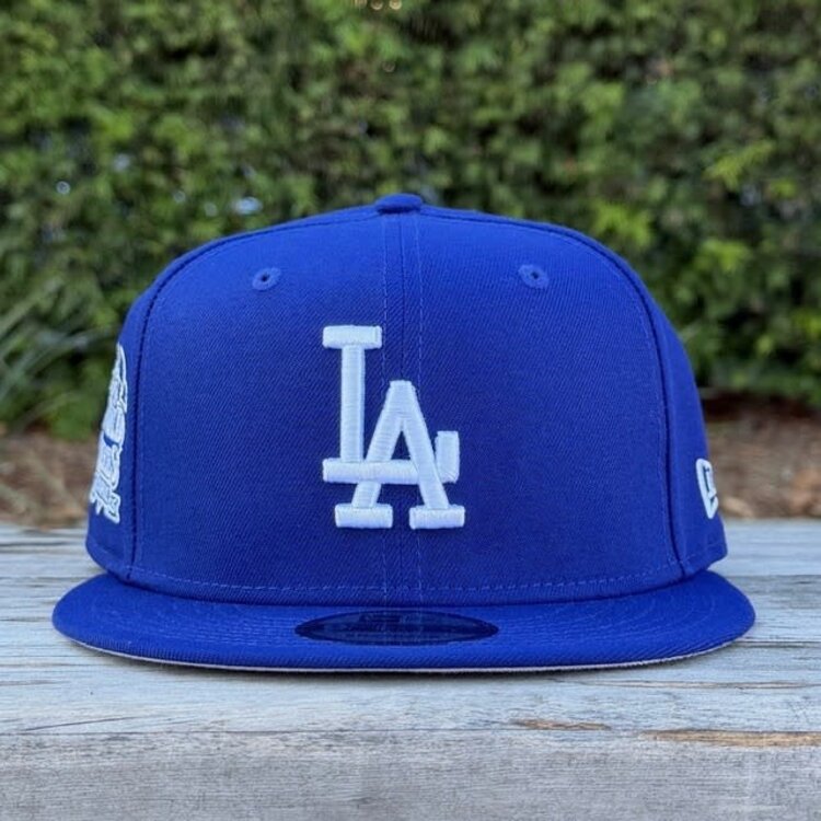 New Era LA Dodgers Royal Metallic 2025 WS Champs Flags 950 Snapback