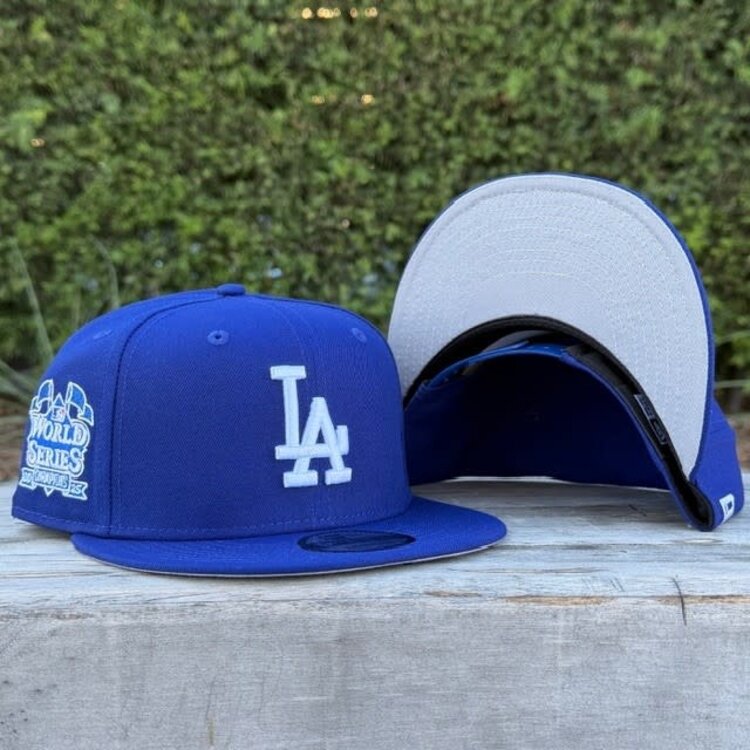 New Era LA Dodgers Royal Metallic 2025 WS Champs Flags 950 Snapback