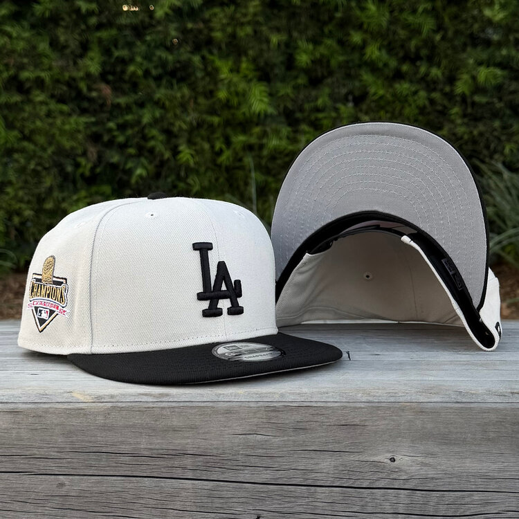New Era LA Dodgers Stone/Black 2025 WS Champs Trophy 950 Snapback