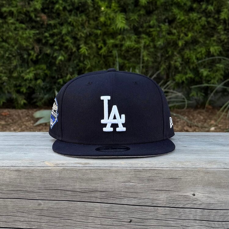 New Era LA Dodgers Navy White 2025 WS Champs Side Patch 950 Snapback