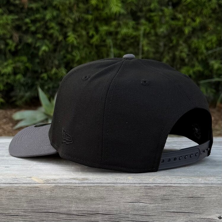 New Era LA Dodgers Black/Graphite 2025 WS Champs Side Patch 940 A-Frame