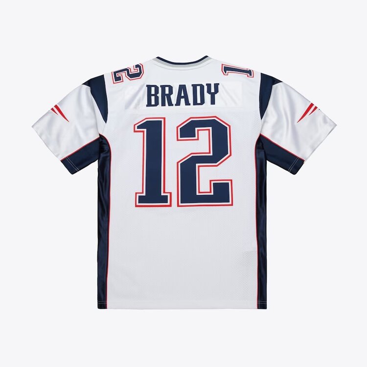 Mitchell and Ness NFL Patriots Men's M&N 2000 Tom Brady Jersey White