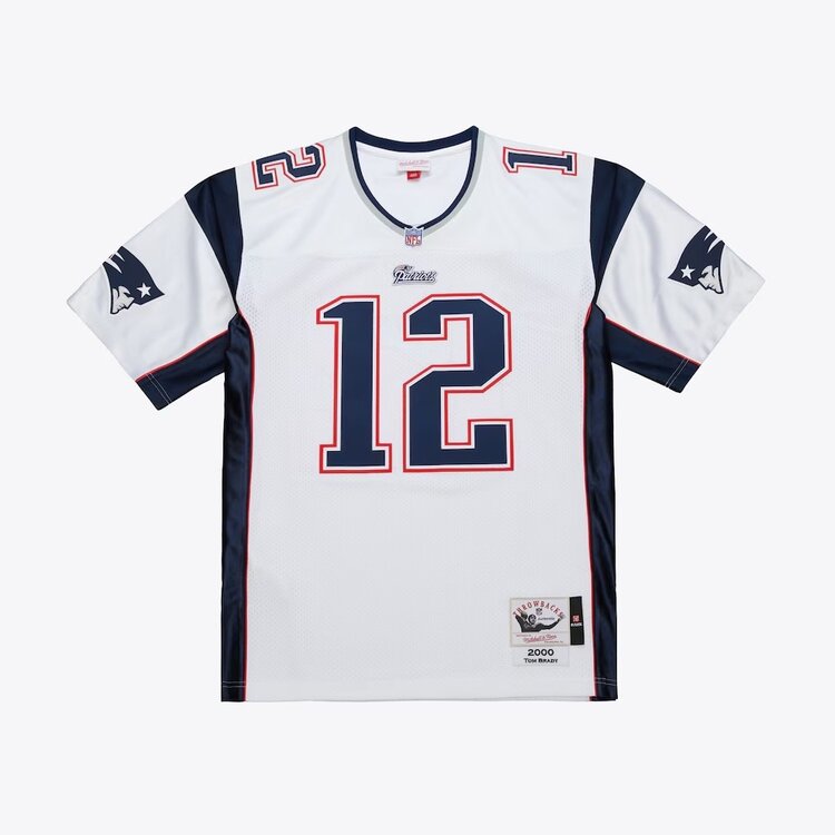 Mitchell and Ness NFL Patriots Men's M&N 2000 Tom Brady Jersey White